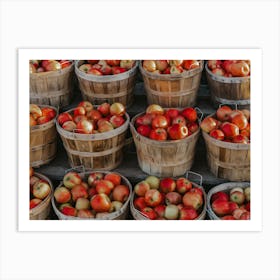 Apple Bushels Art Print