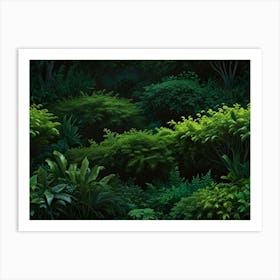 Dark Forest Art Print