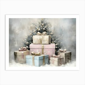 Christmas Presents 23 Art Print