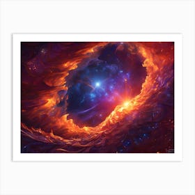 Nebula Art Print