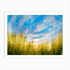 Rainy Forest Art Print