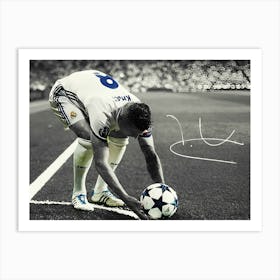 Toni Kroos Real Art Print