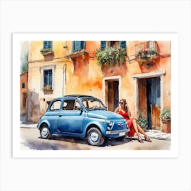 Fiat Again Art Print