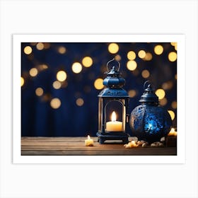 Ramadan Lanterns Art Print