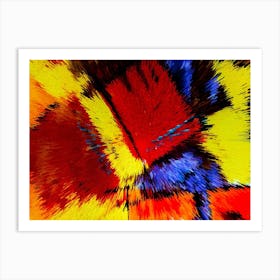 Acrylic Extruded Painting 126 Art Print