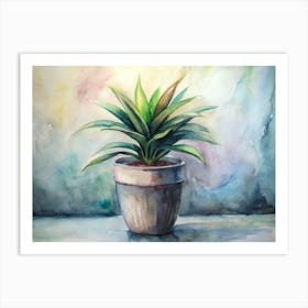 Potted Plant 7 Art Print