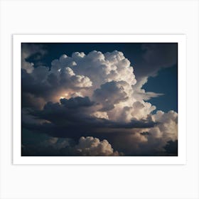 Thunderclouds Art Print