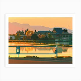 JAPAN FARM Art Print