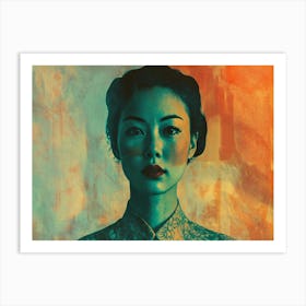 Portrait Of A Woman 62 Art Print