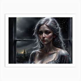 Dark Thoughts Art Print