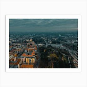 Print of City skyline, Verona, Italy, Europe. Art Print