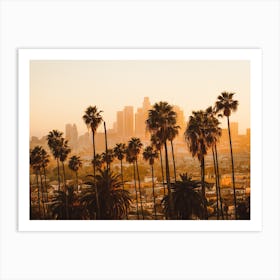 Los Angeles Sunset Art Print