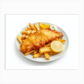 Fish And Chips 21 Art Print