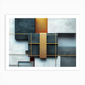 Abstract Painting 4 Art Print