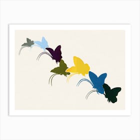 Japanese Butterfly, Cho Senshu 2 Art Print