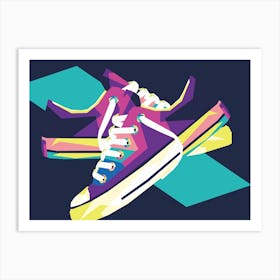 Legend Shoes Art Print