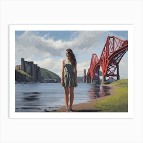 Forth Bridge Art Print