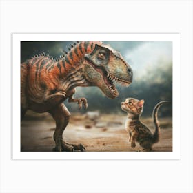 Lighten Up Rex! Art Print