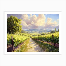 Winery 15 Art Print