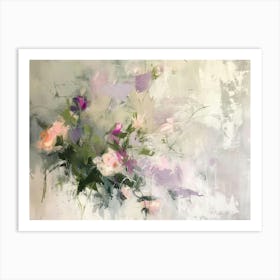 Pink Roses 18 Art Print