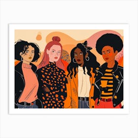 Women Of Color 2 Art Print