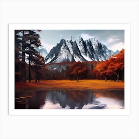 Autumn Landscape 3 Art Print