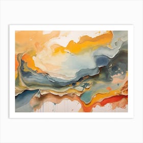 Abstract Painting 51 Art Print