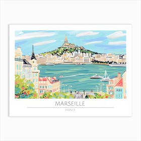 Marseille France Art Print