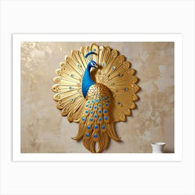 Peacock Wall Art 7 Art Print