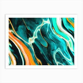 Abstract Painting 14 Art Print