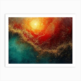 Nebula 5 Art Print