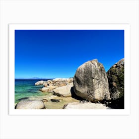 Boulders At The Beach (Africa Series) Art Print