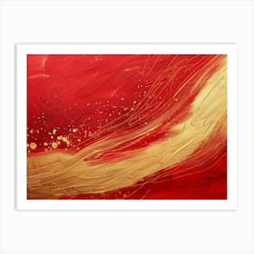 Abstract Painting 1004 Art Print