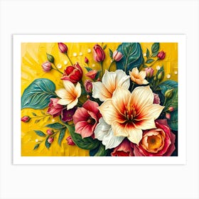 Flowers 2 Art Print