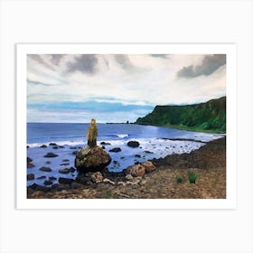 Once Upon A Time In The Giant's Causeway Art Print