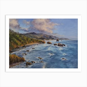 Ecola state park Art Print