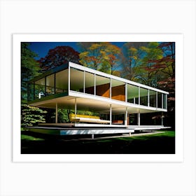 Frank Lloyd Wright House Art Print