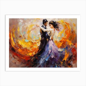 Dancers 2 Art Print