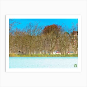 Lake With Trees 2023010880rt1pub Art Print