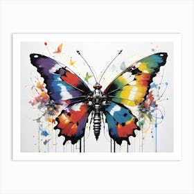 Colorful Butterfly 56 Art Print