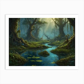 Forest 4 Art Print