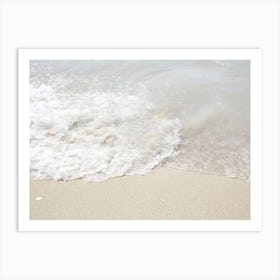 Foam Ocean Waves Art Print