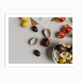 Easter Eggs 327 Art Print