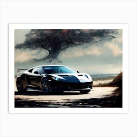 Lotus Evora Art Print