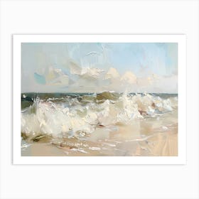 Coastal Impression Dynamic Waves 9 Art Print