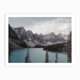 Canadian Lake Art Print