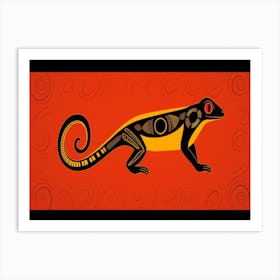 Chameleon 8 Art Print