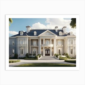 Victorian Mansion Art Print