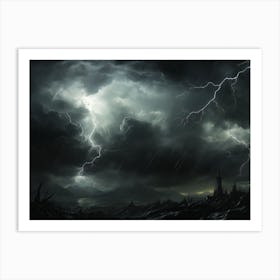 Lightning Storm 1 Art Print