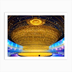 Golden Dome Art Print